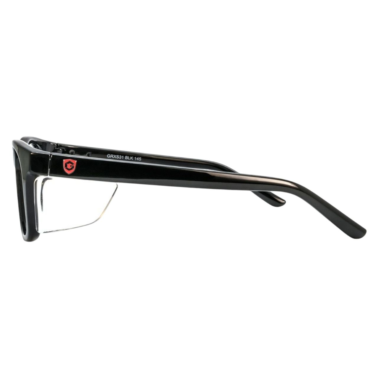 Black Safety Glasses with Side Shield z87.1 Ansi Standard