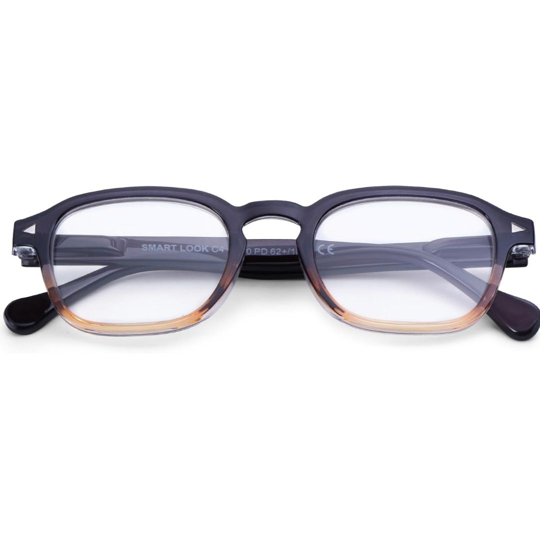 Luxury Artview Small Square Anti Blue Light Reading Glasses