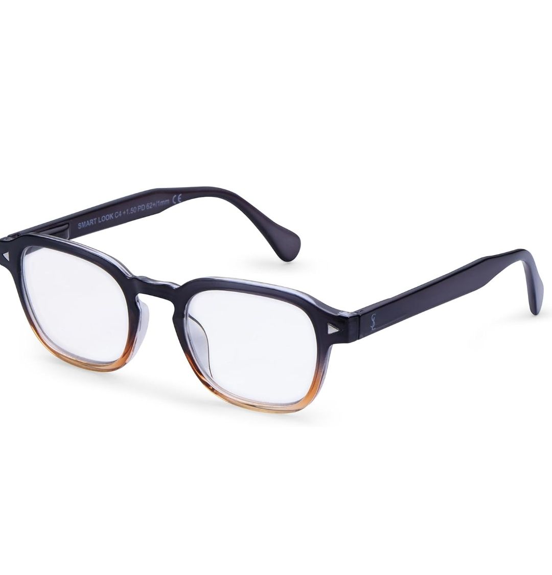 Luxury Artview Small Square Anti Blue Light Reading Glasses