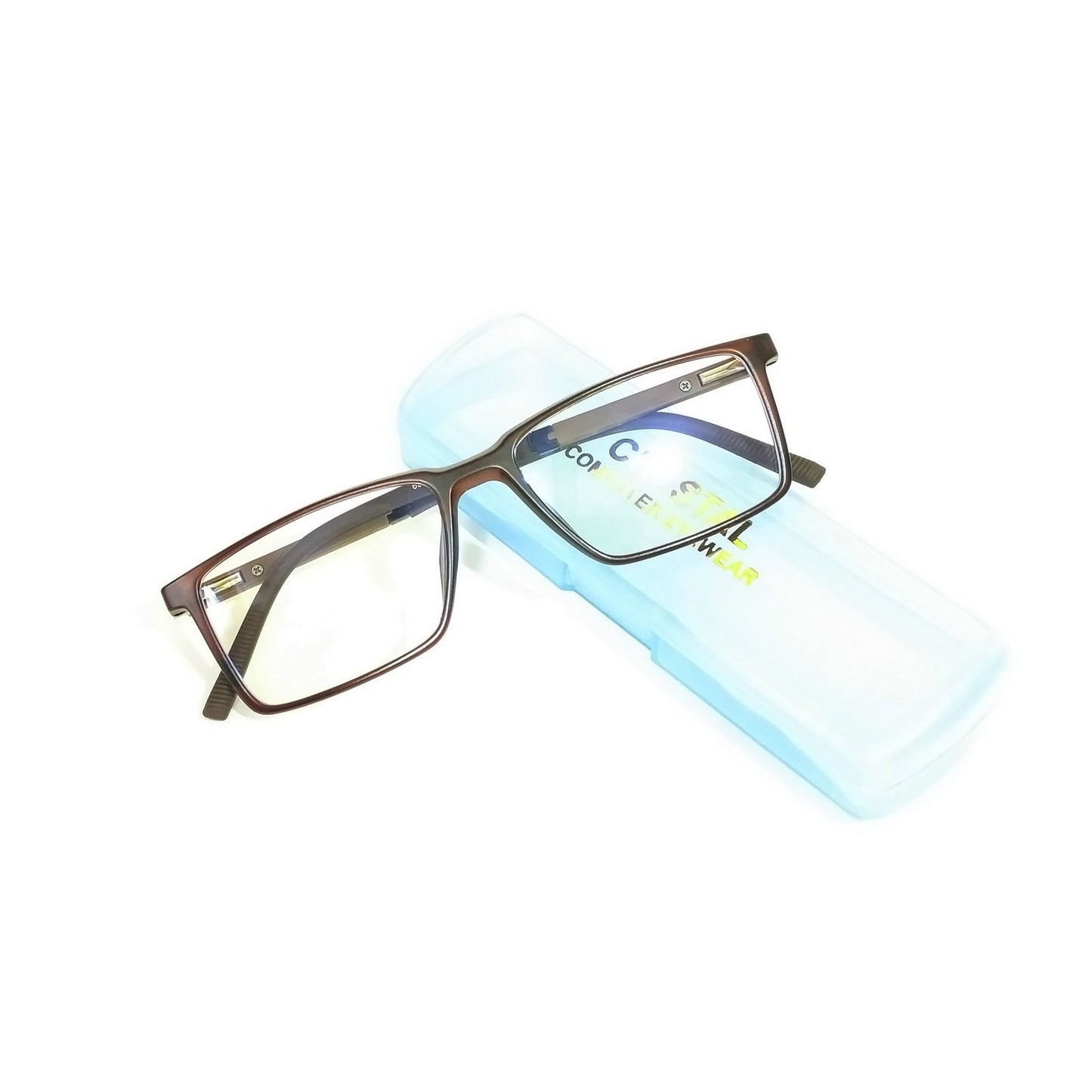 Rectangular Blue Light Blocking Glasses | Chashma for Men & Women | Prescription-Ready Eyewear