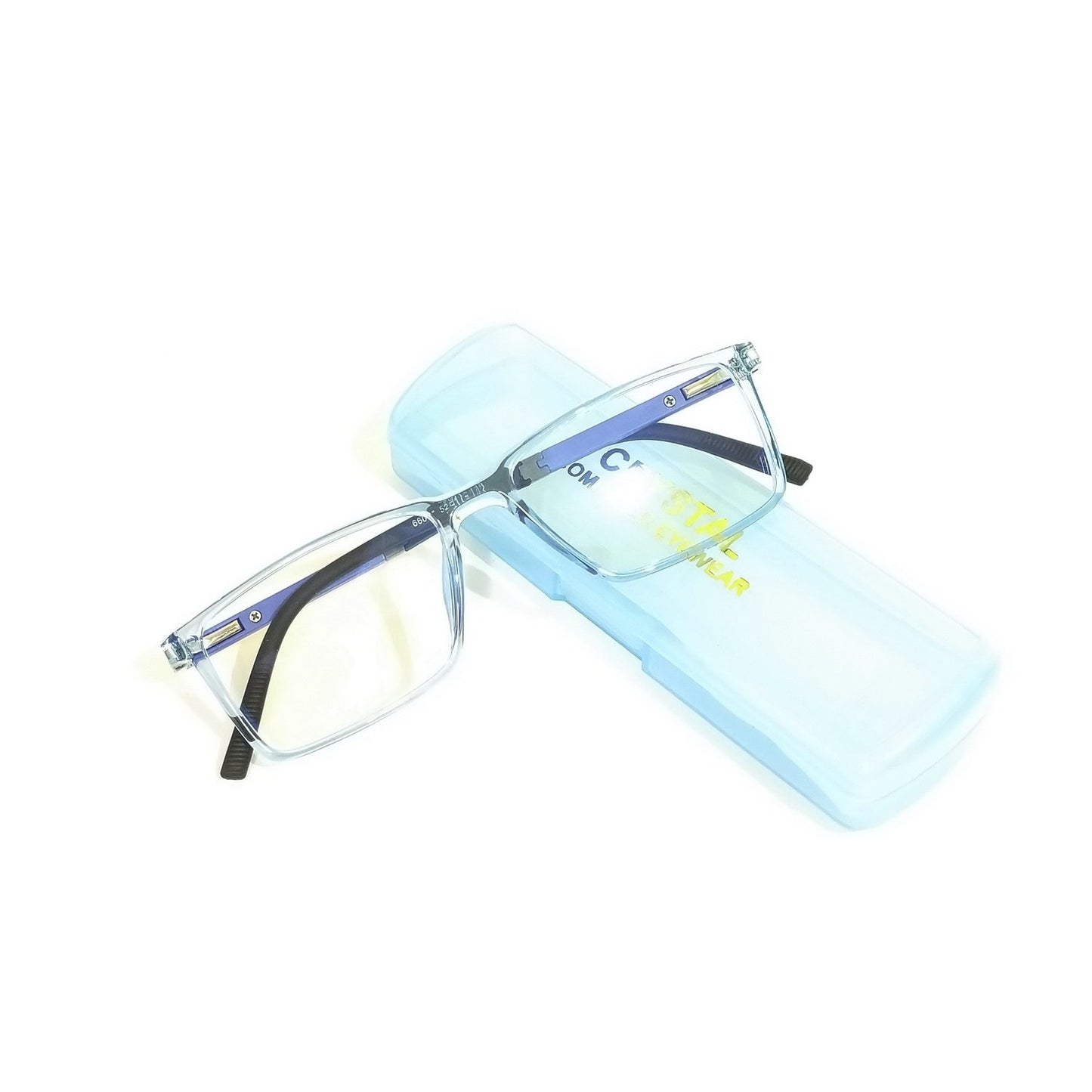 Rectangular Blue Light Blocking Glasses | Chashma for Men & Women | Prescription-Ready Eyewear