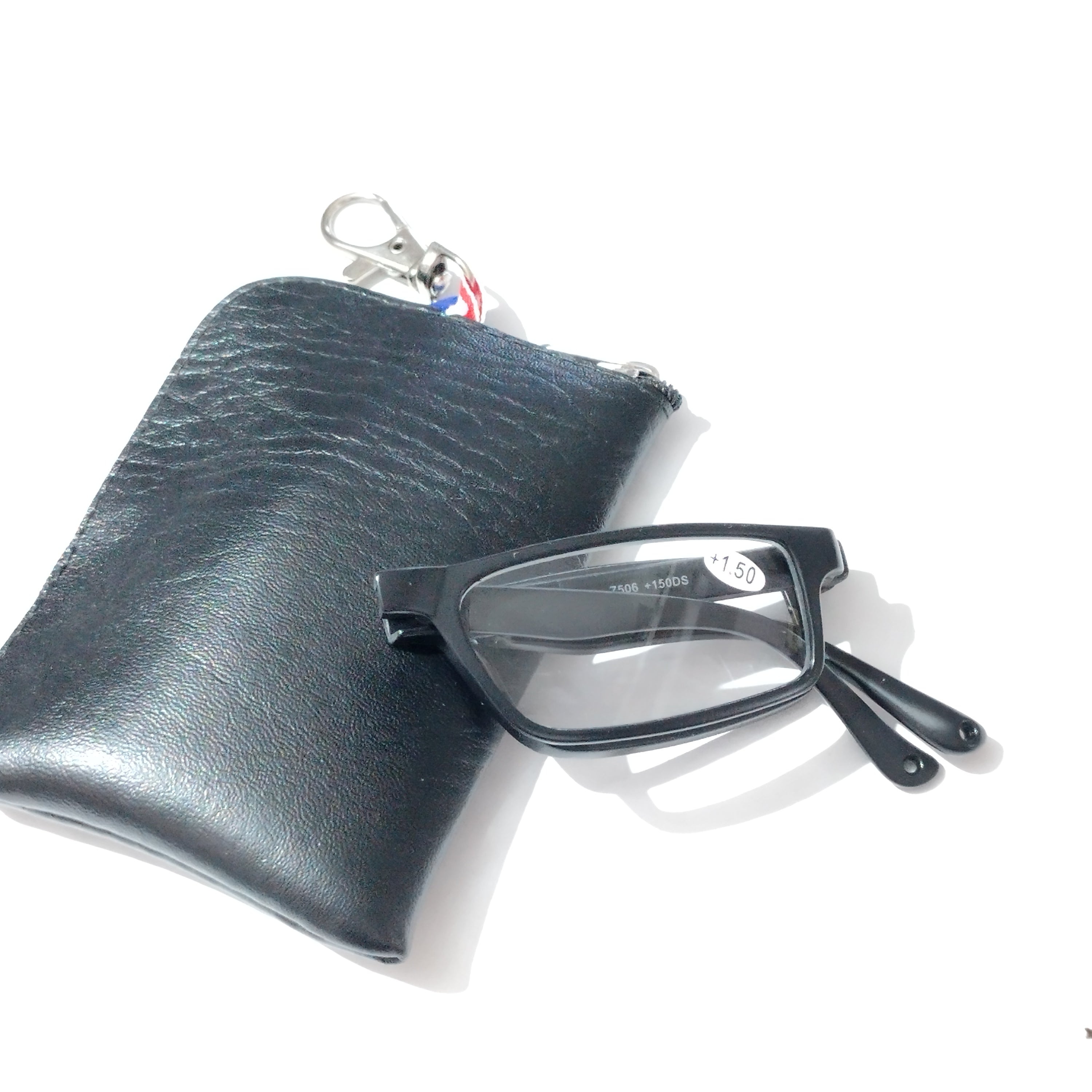 Rectangle Folding Reading Glasses with zip pouch Glasses India Online