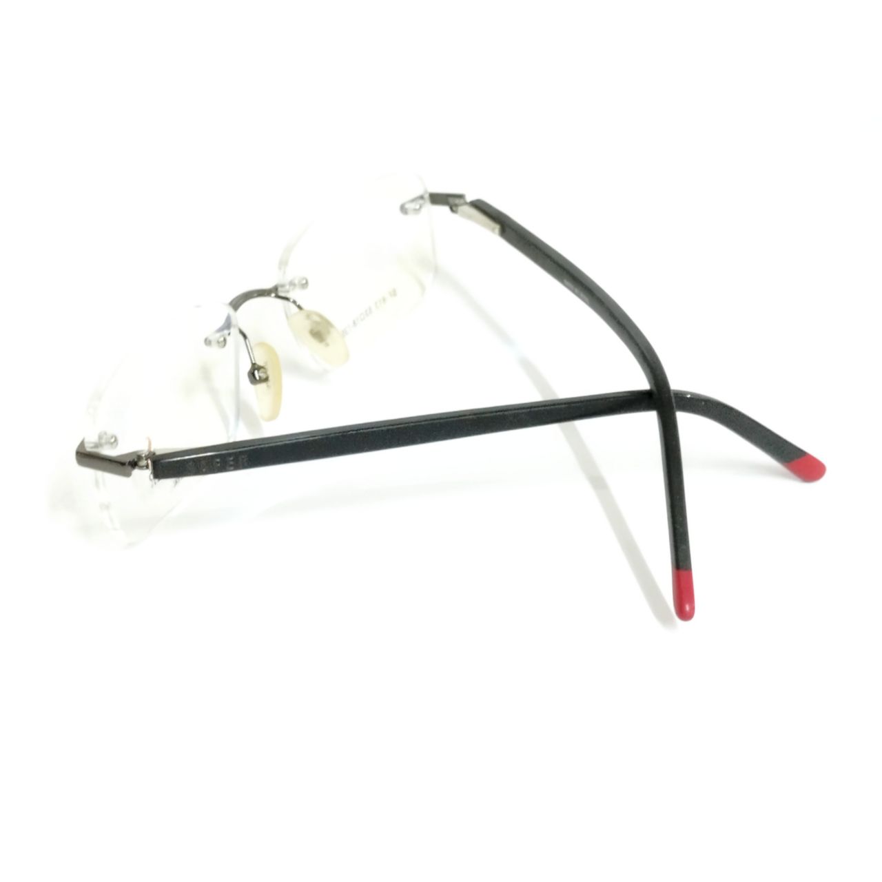 Black Executive Rimless Glasses Sf813