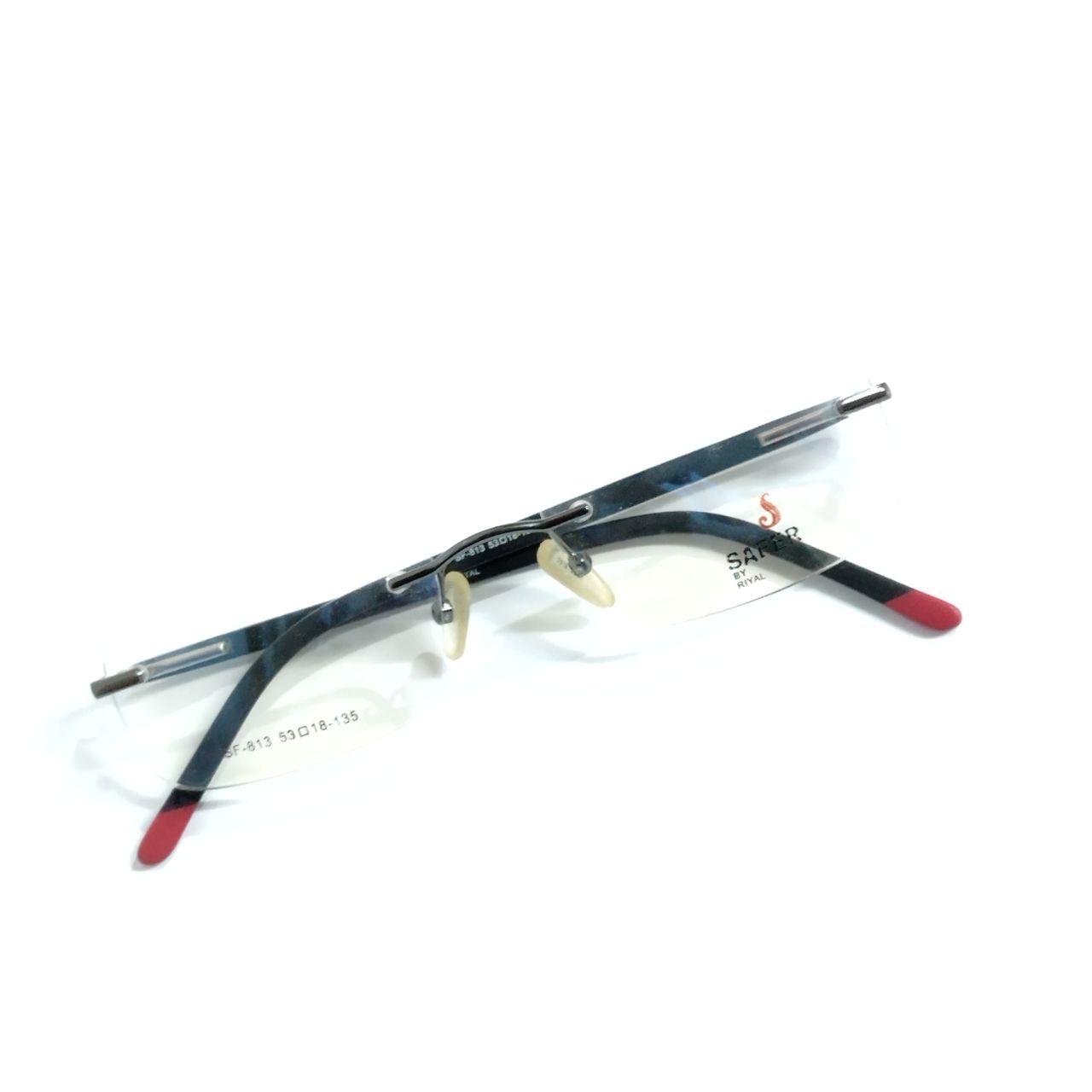 Black Executive Rimless Glasses Sf813