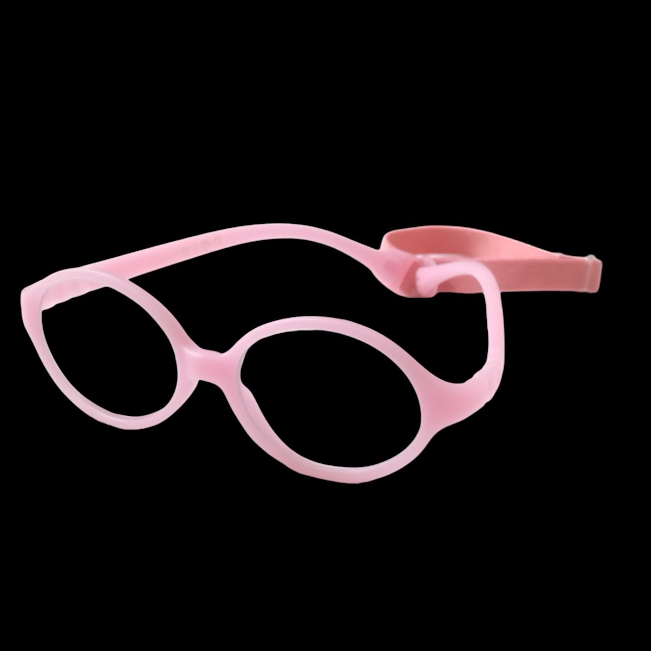 Pink Trendy Kids Flexible Unbreakable Glasses with Blue Light Filter Lenses 1202