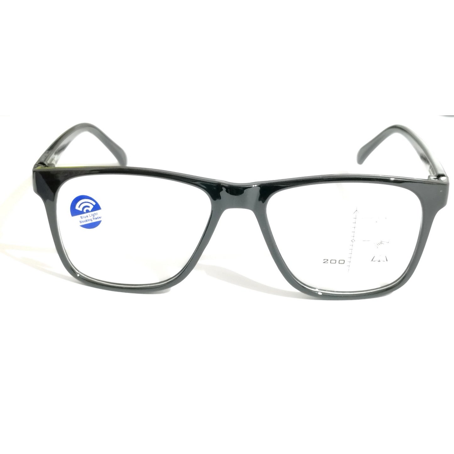 Large Rectangle Black Progressive Multifocal