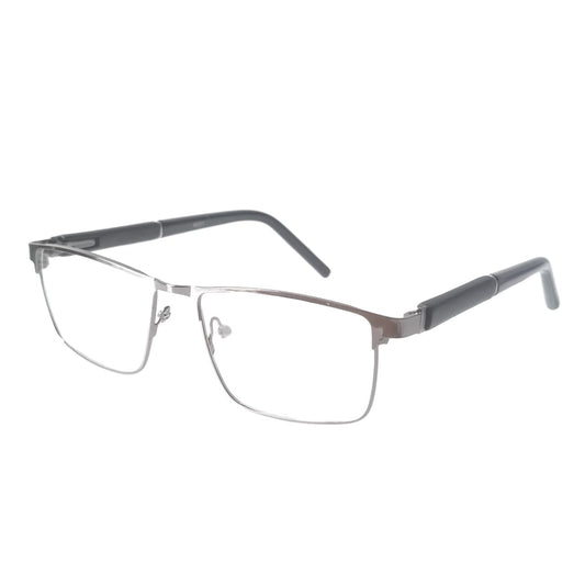 Premium Luxury Rectangle Grey Full Frame Glasses