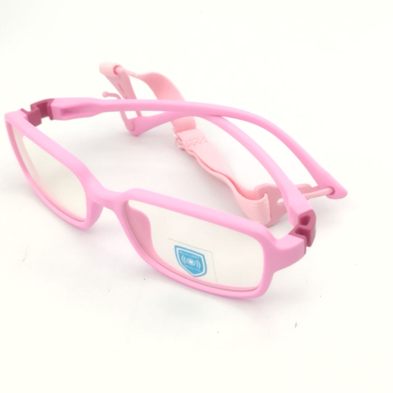 Rectangle Unbreakable Kids Flexible Glasses with Strap Glasses Retainer Age 4 to 7 Years S308