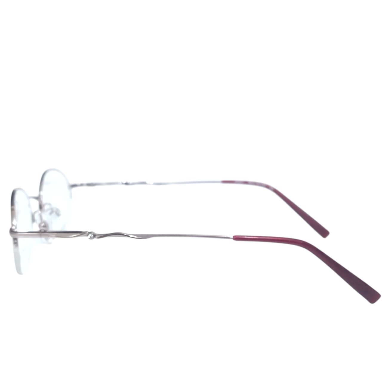 Purple Supra Half Rimless Glasses for Women