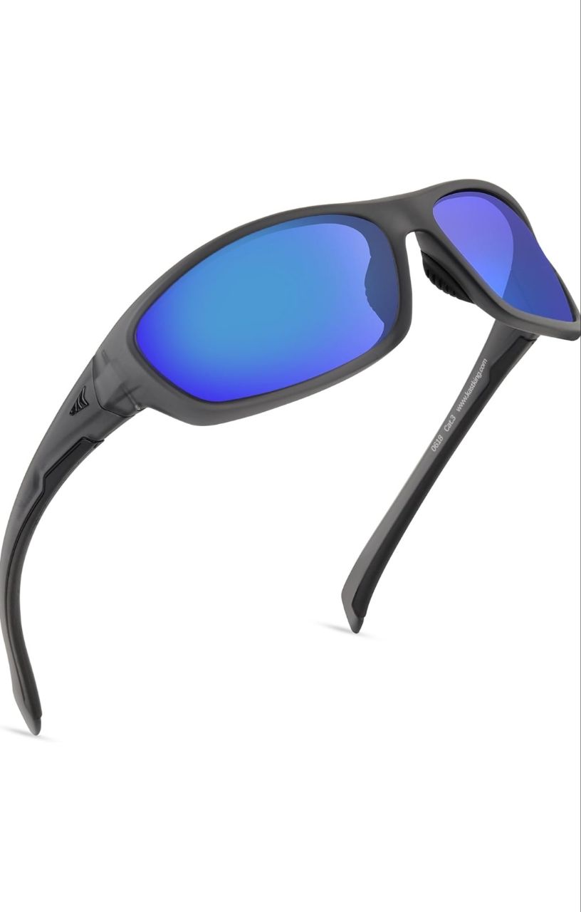 Polarized Sports Sunglasses for Men and Women Wraparound Cat 3 Sunglasses for Cycling and Running UV Protection 