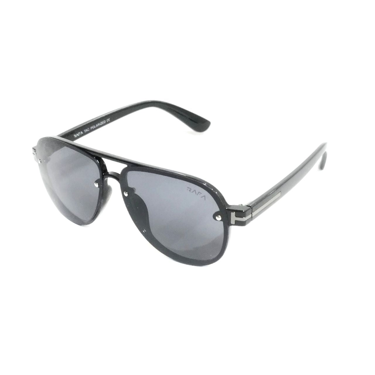 Black Polarized Aviator Pilot Shape Sunglasses for Men and Women