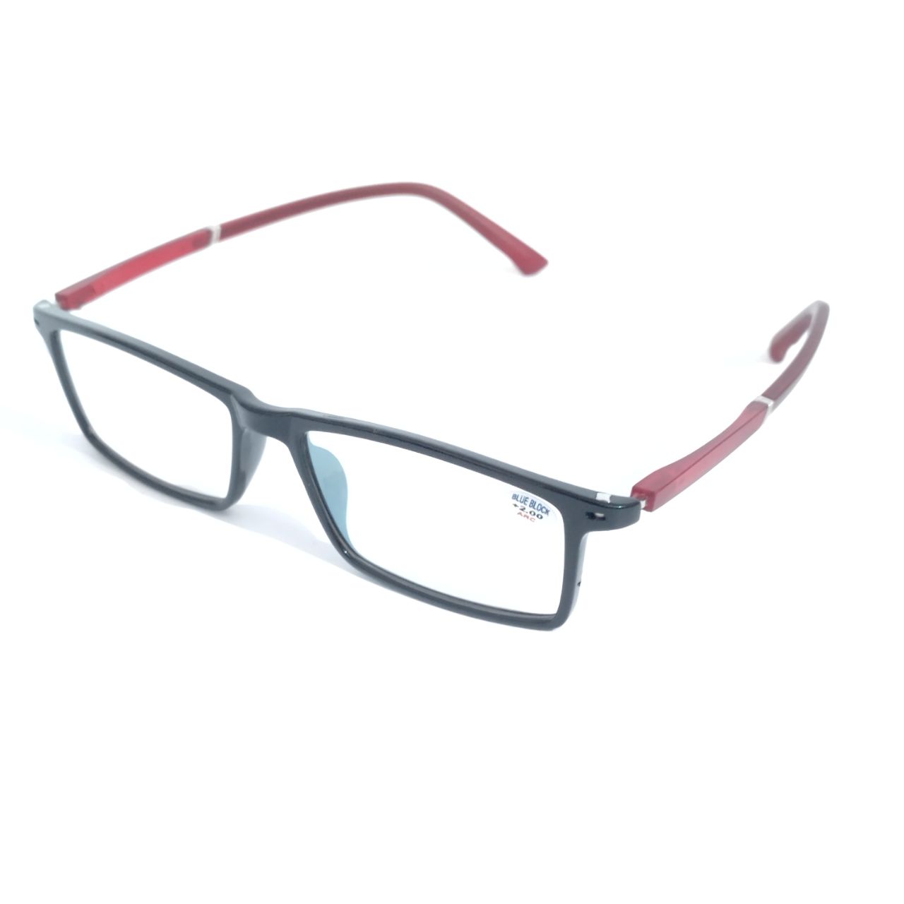 Red Temple Black Computer Reading Glasses