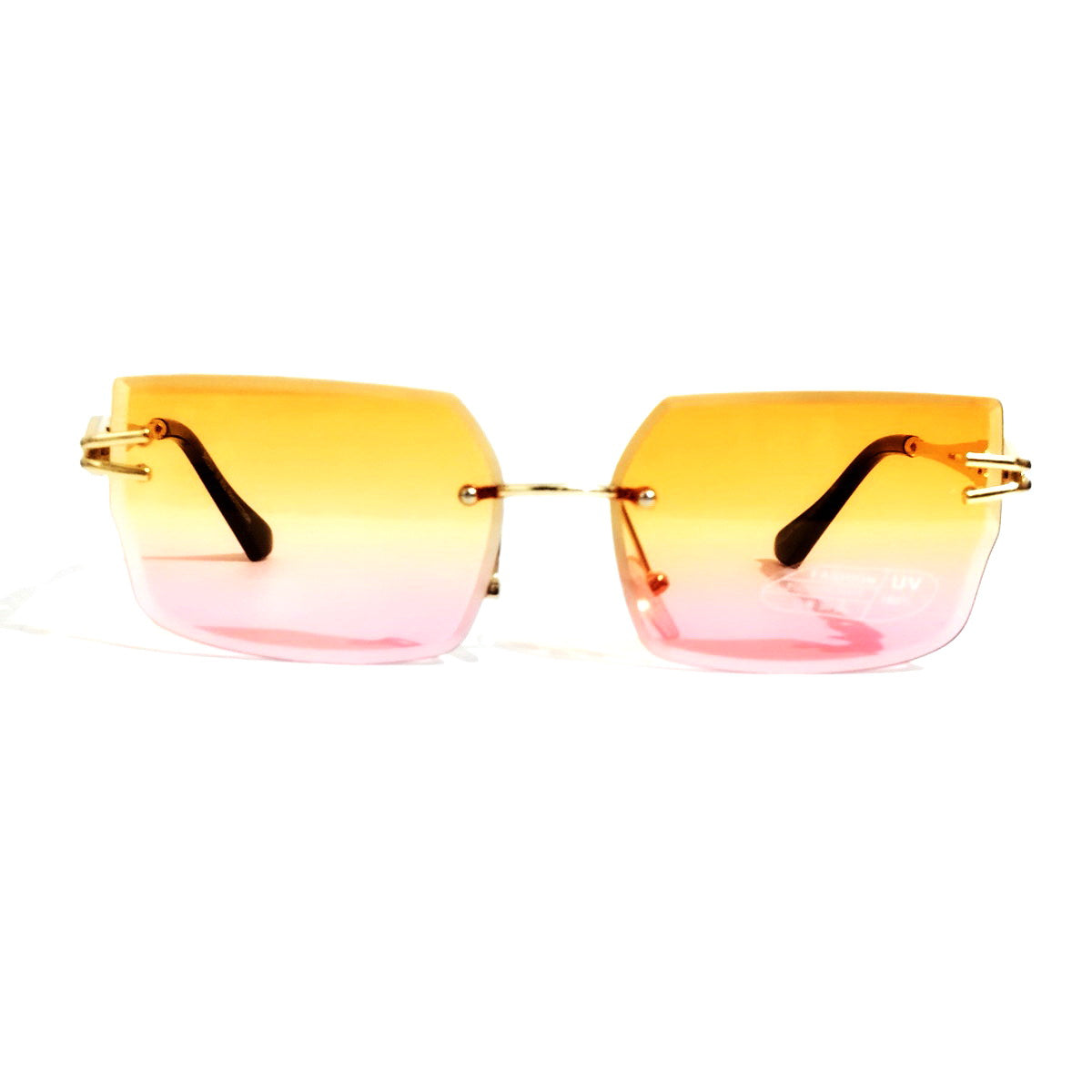 Pink and yellow sunglasses hotsell