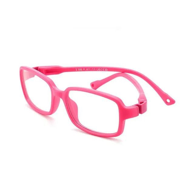 Magenta Unbreakable Kids Glasses S308 