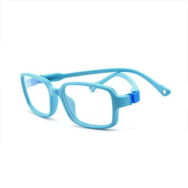 Sky Blue Unbreakable Kids Glasses