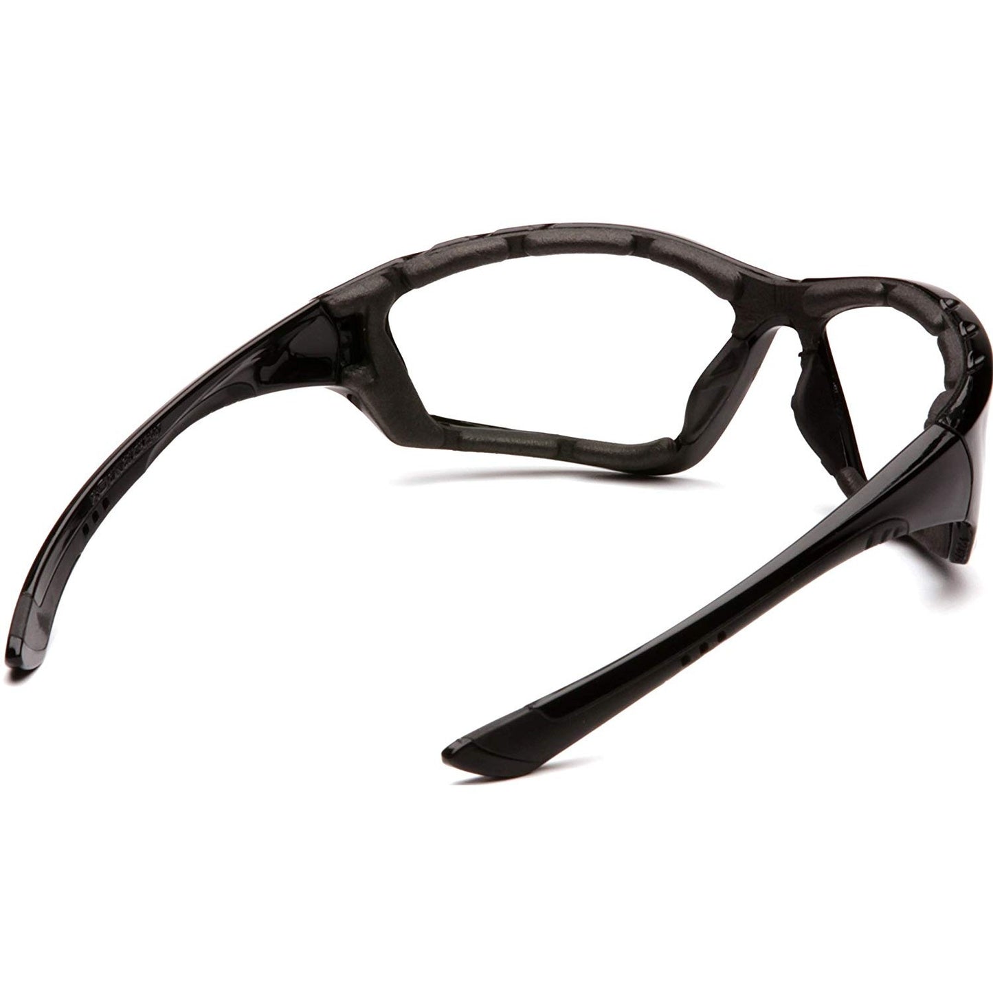 Pyramex Accurist Safety Glass Black Frame Clear Anti-Fog Lens