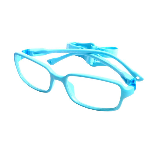 Sky Blue Unbreakable Kids Flexible Glasses Age 3 to 5 Years S308