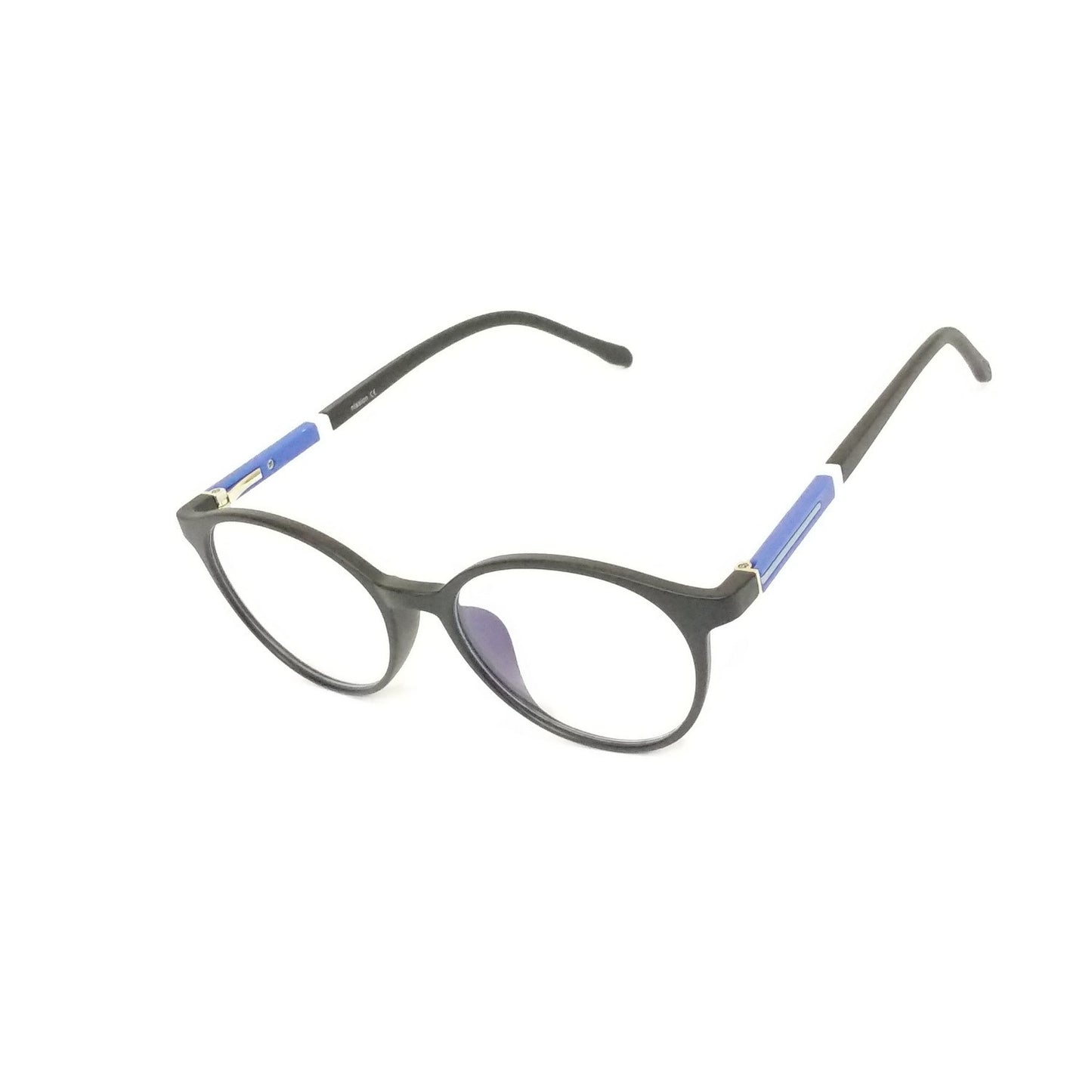 Round Computer Glasses Blue Light Glasses 66002 C3