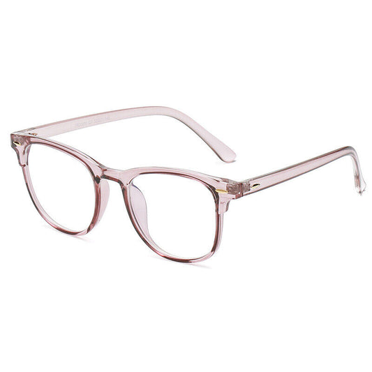 Transparent Tea-Tinted Progressive Multifocal Reading Glasses