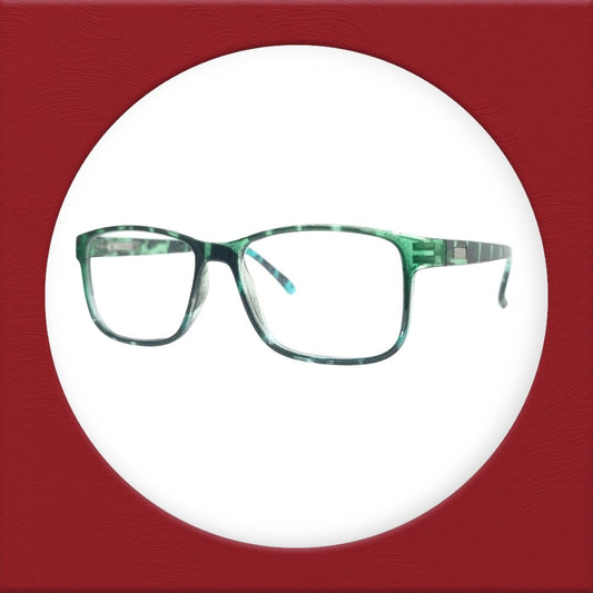 Vibrant Sea-Green Frame Multifocal Progressive Glasses