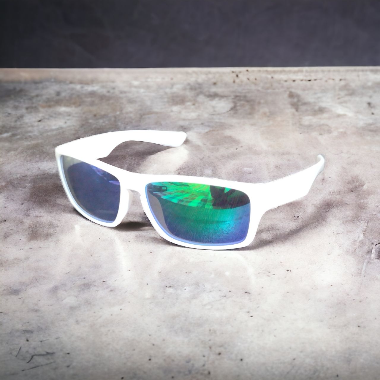 White Mirror Polarized Sunglasses