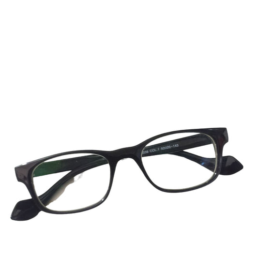 Black Computer Glasses with Anti Glare Coating J038BK