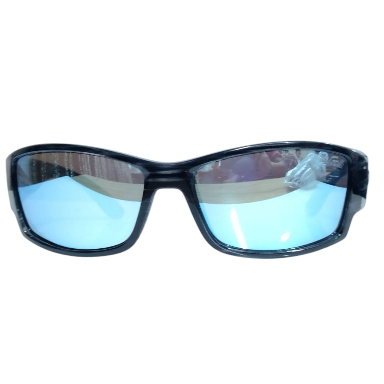 Blue Mirror Polarized Sports Sunglasses