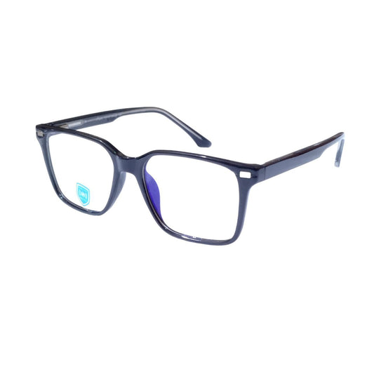 Luxury Black Large Rectangle Full Frame Blue Light Filter Glasses M11