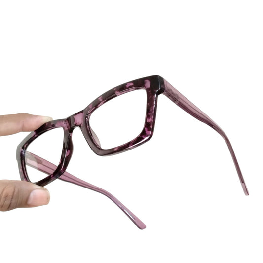 Trendy Purple Glasses for Men and Women Eyeglasses