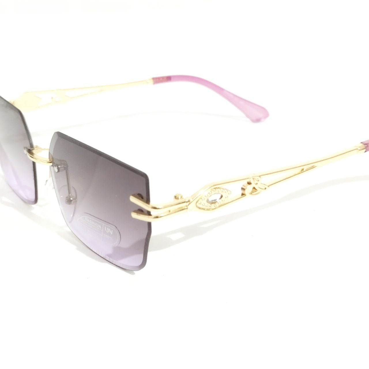Buy ELECDON3Pcs Rimless Rectangle Sunglasses Exquisite Girl Color Rimless  Glasses Ladies Retro Transparent Rectangle Glasses Online at desertcartINDIA