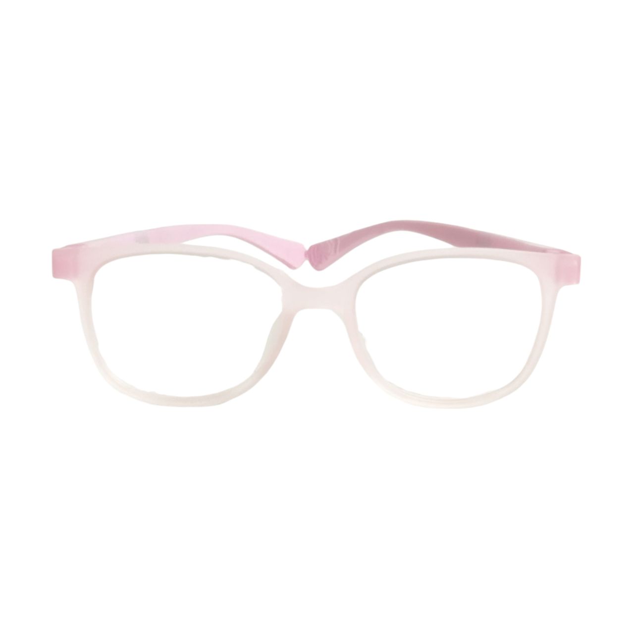 Pink Square Glasses for Kids 6-10 Years