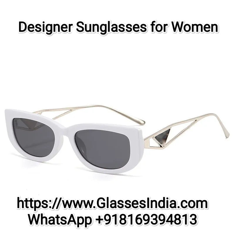 Designer White Sunglasses for women