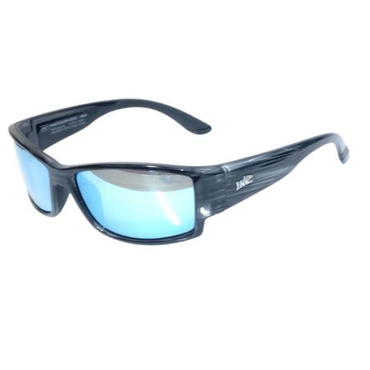 Blue Mirror Polarized Sports Sunglasses