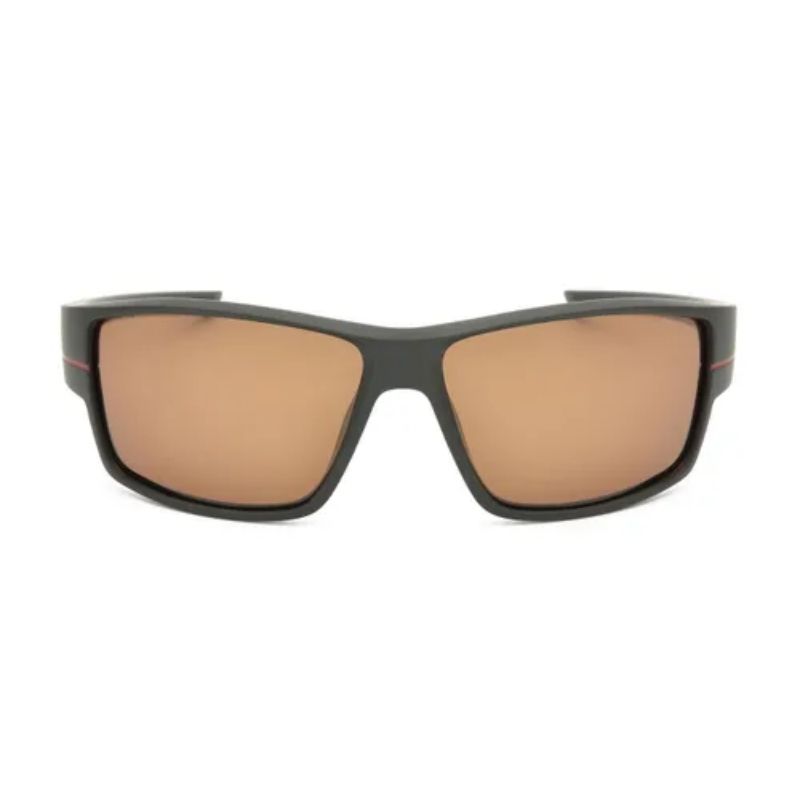 Black Frame Brown Polarized Sports Cricket Sunglasses