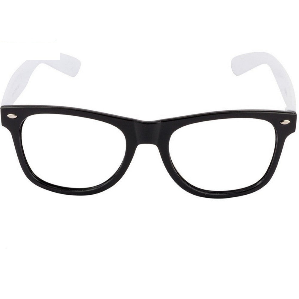 Black and White Stylish Computer Glasses with Anti Glare Coating