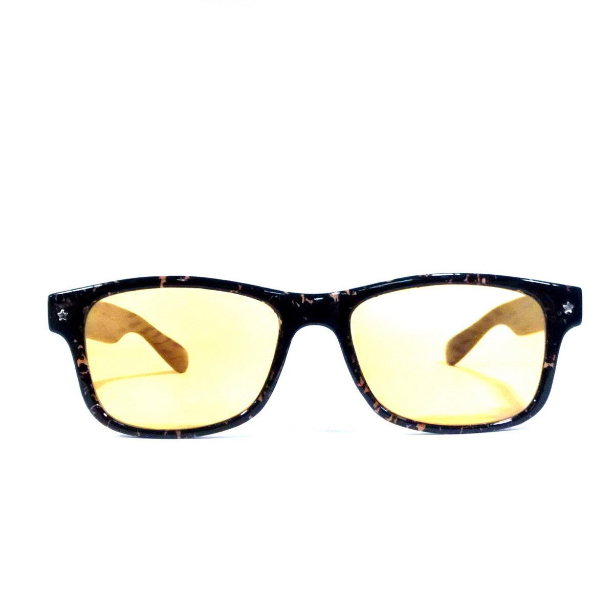 Buy Oval Computer Glasses With Anti-Glare And Blue Ray Cut Lenses For  Office, Gaming, Online Classes And Mobile/Computer Eye Protection Brown And  Black Frame For Men & Women Online : Tikhi.in