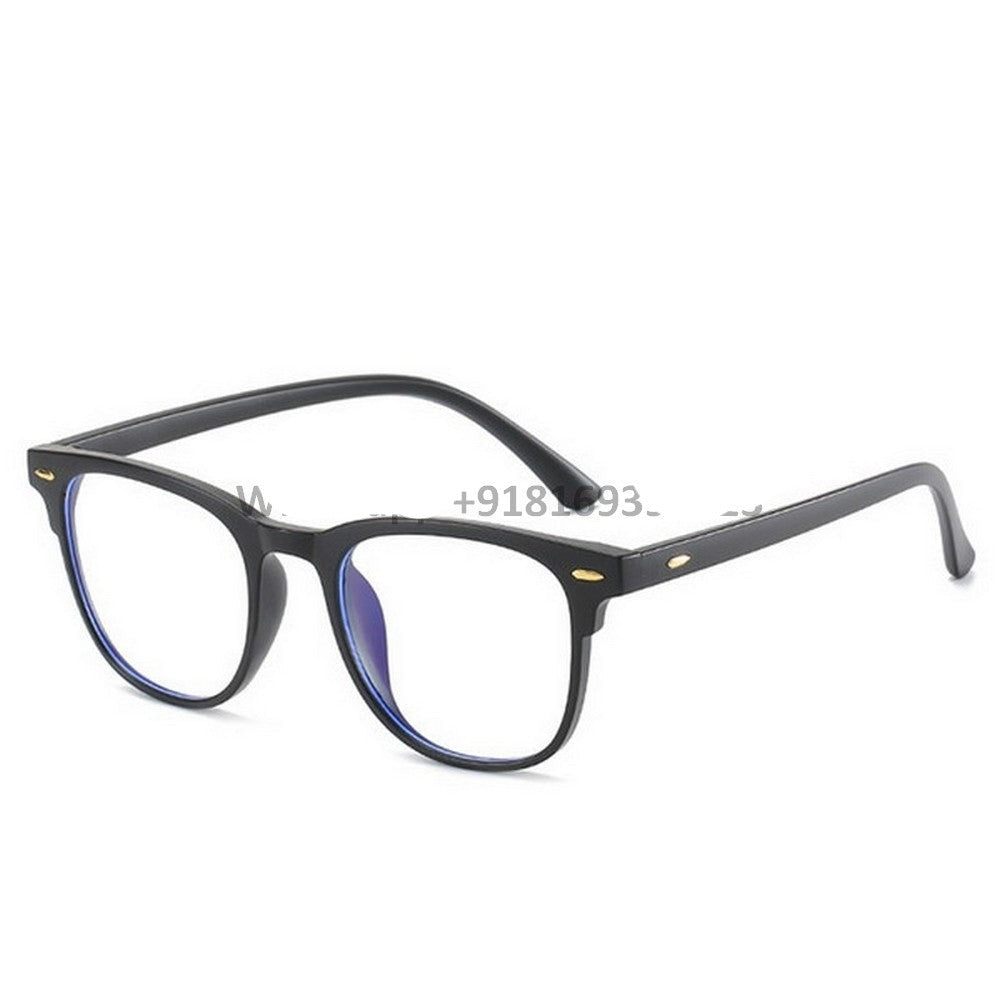 Matt Black Anti Blue Light Computer Glasses M8526 C2