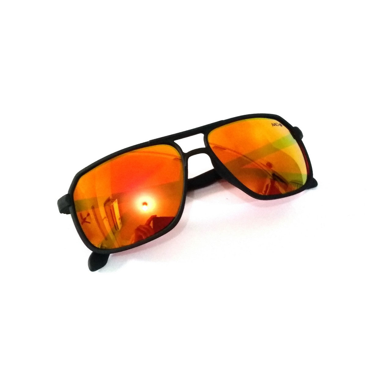 Orange mirror cheap lens sunglasses