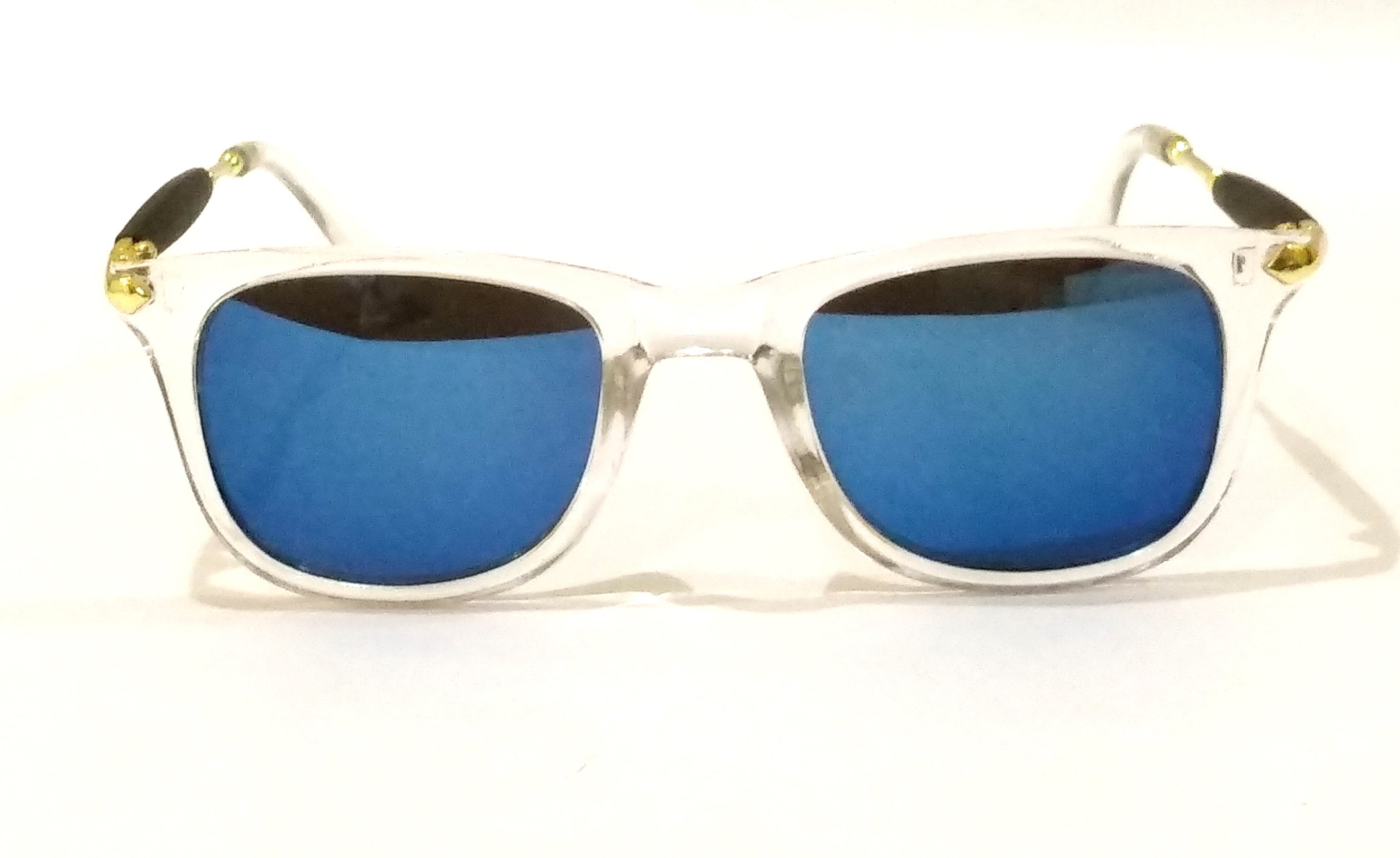 Buy Vintage Sunglasses, 70 Aviator Pilot Frame Blue White & Red, With Blue  Mirrored Lenses Bruce Lee Style, Japan Online in India - Etsy