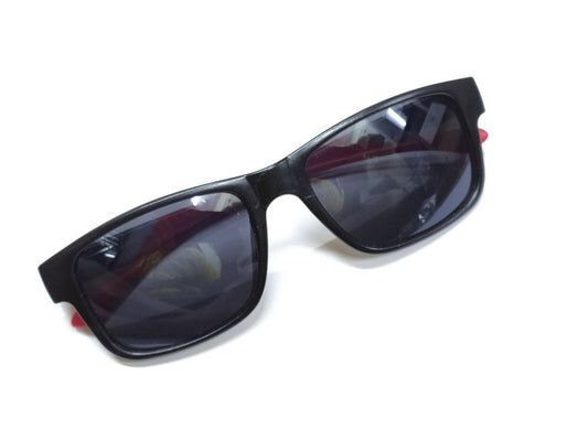 Black Front Red Side Sunglasses for Men Women