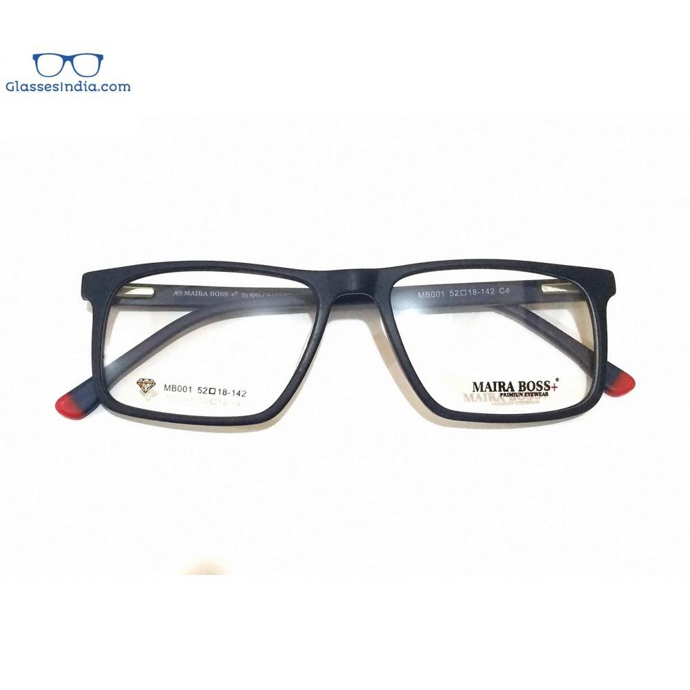 Blue Light Blocker Computer Glasses Anti Blue Ray Eyeglasses MB001BK - GlassesIndia