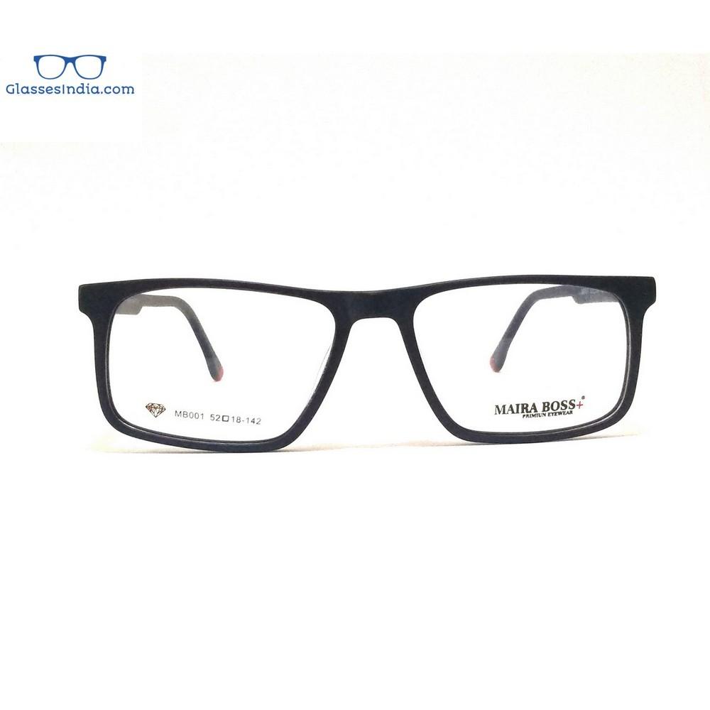 Blue Light Blocker Computer Glasses Anti Blue Ray Eyeglasses MB001BK - GlassesIndia