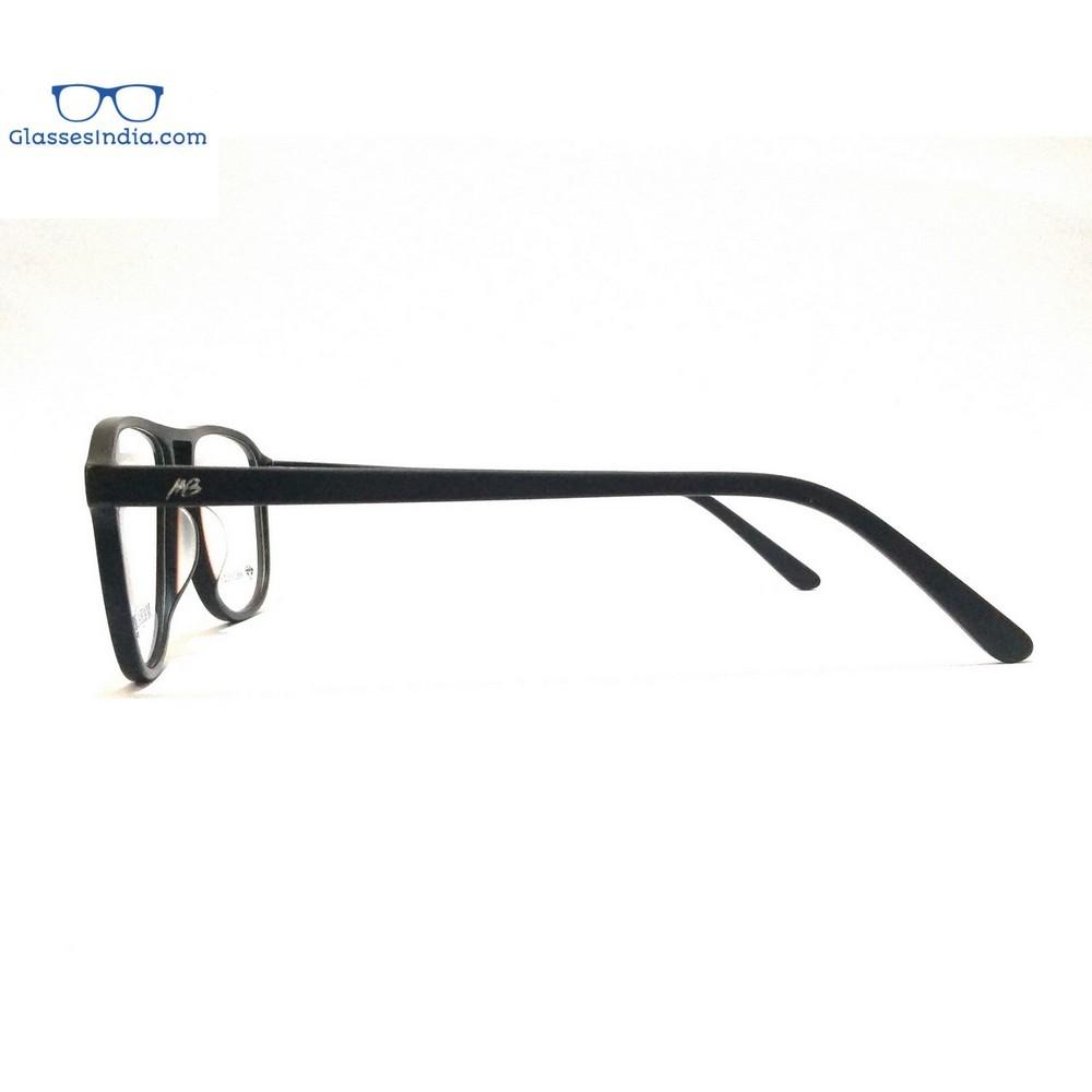 Blue Light Blocker Computer Glasses Anti Blue Ray Eyeglasses MB008BK - GlassesIndia