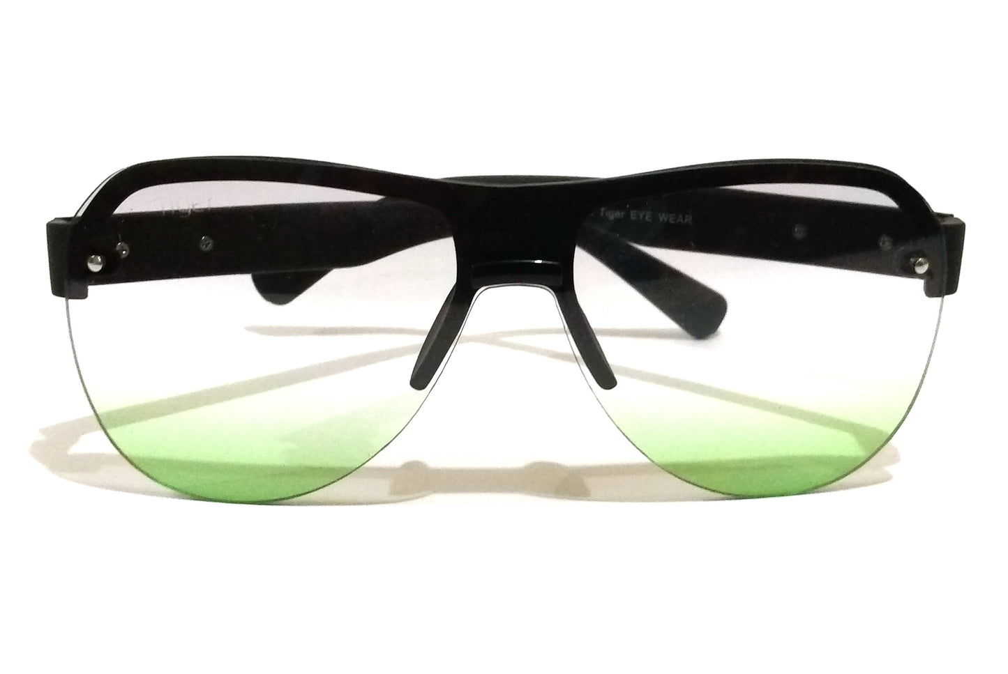 Green Gradient Aviators Sunglasses For Men AA170GR