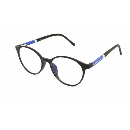 Round Computer Glasses Blue Light Glasses 66002 C3