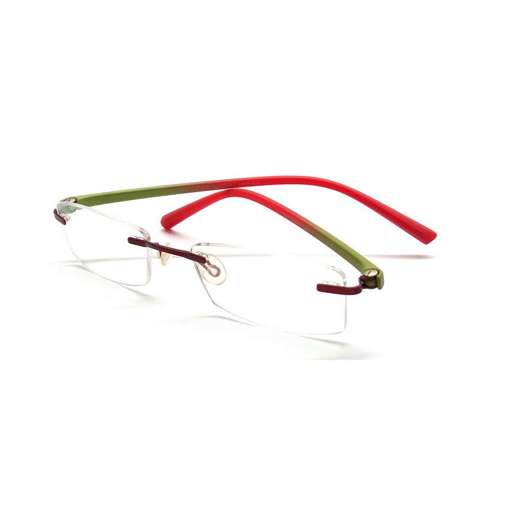 Green Rimless Blue Light Blocker Computer Glasses F001Gr - Glasses India Online