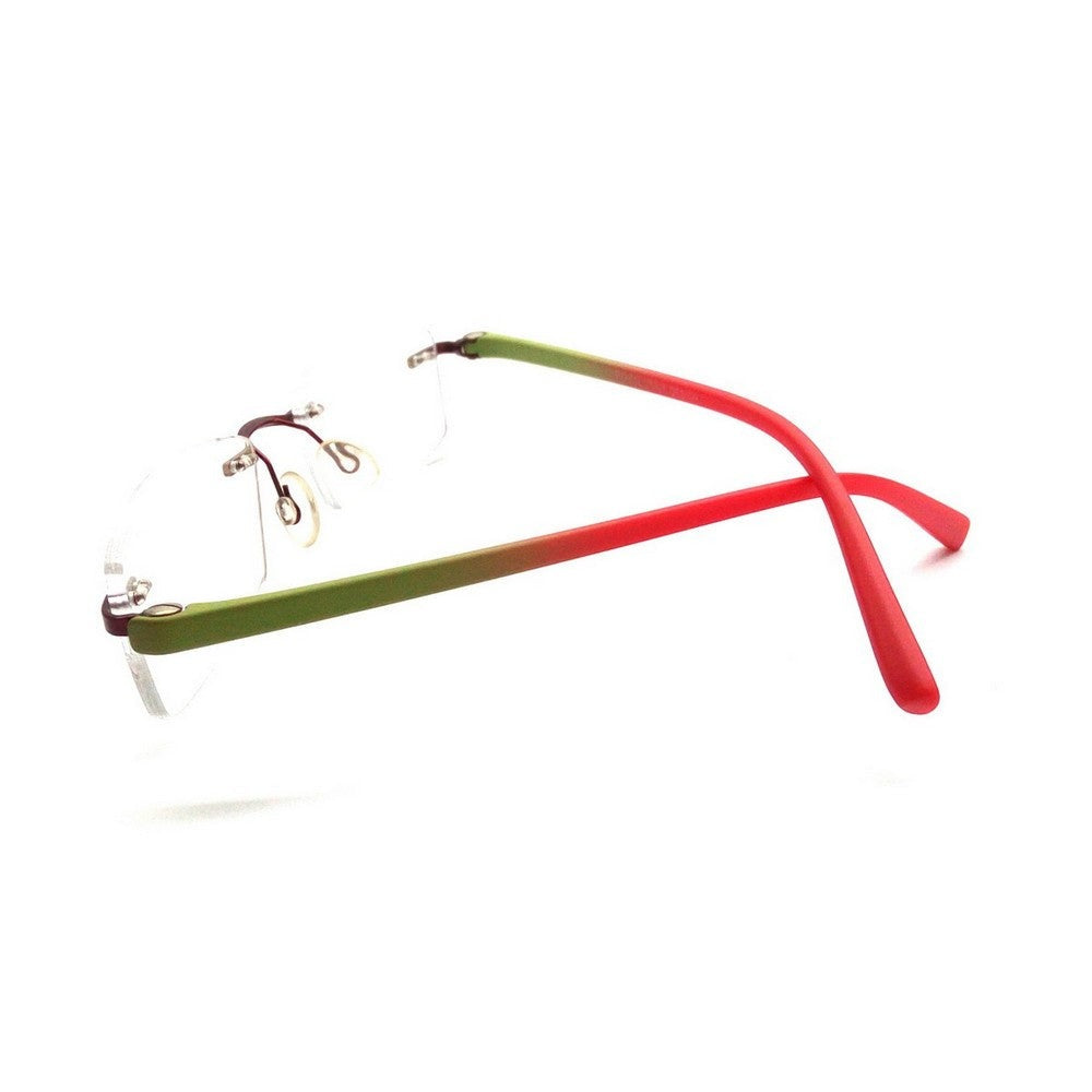 Green Rimless Blue Light Blocker Computer Glasses F001Gr - Glasses India Online