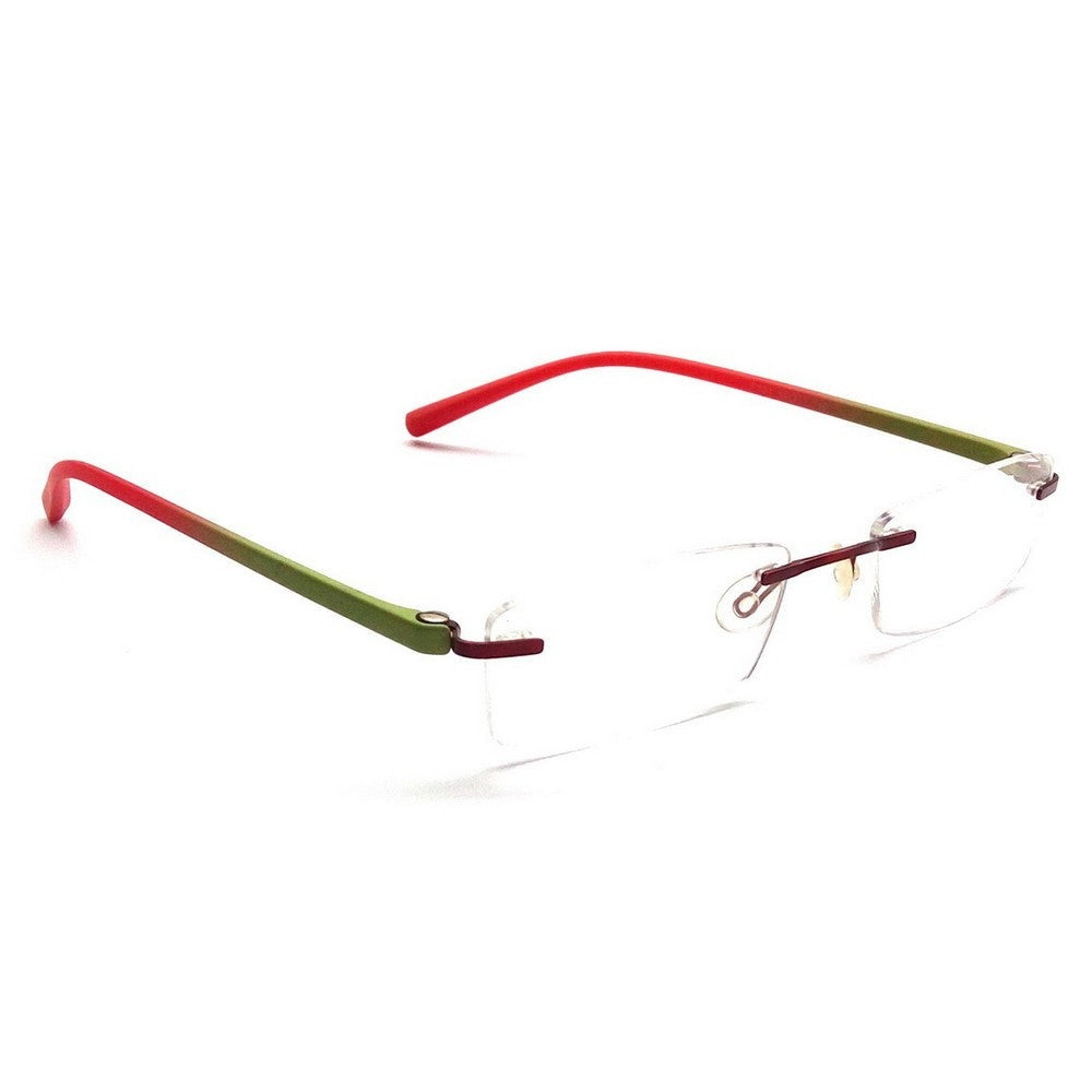 Green Rimless Blue Light Blocker Computer Glasses F001Gr - Glasses India Online