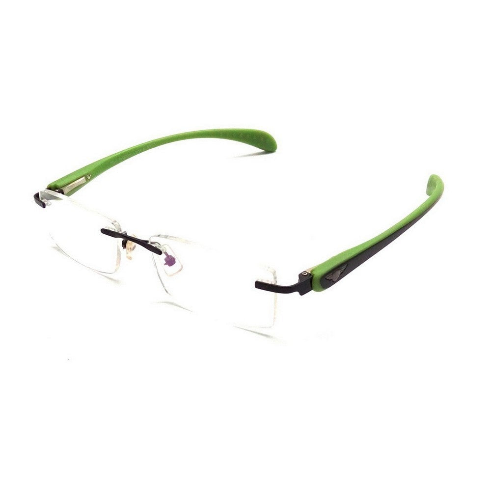 Green Rimless Blue Light Blocker Computer Glasses PF2257GR - Glasses India Online