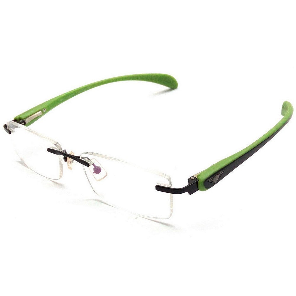 Green Rimless Blue Light Blocker Computer Glasses PF2257GR